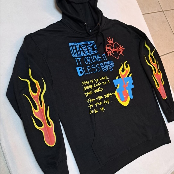 Rod Wave "CHAOS IN MIND HOODIE" - Men's size XL - Picture 2 of 6